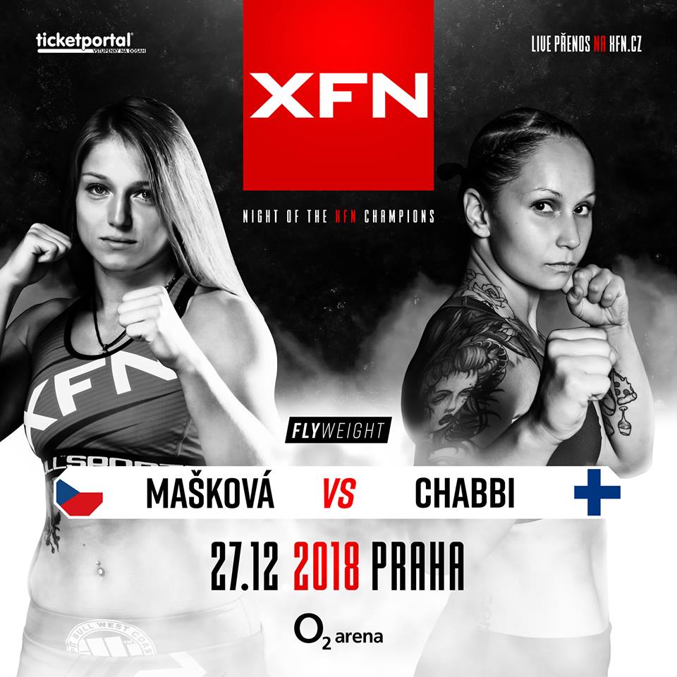 Sandra Mašková vs. Chamia Chabbi - XFN 15