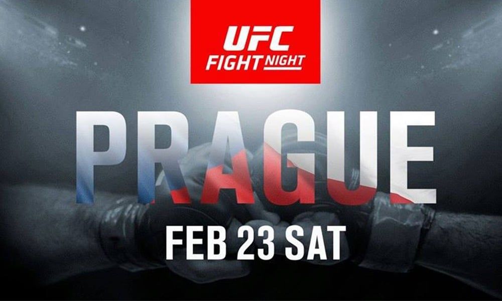 UFC Praha - VÝSLEDKY A VIDEA ZÁPASŮ - UFC Fight Night Prague